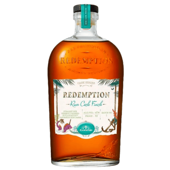 Redemption Plantation Rum Cask Finish Rye Whiskey - 750ML 