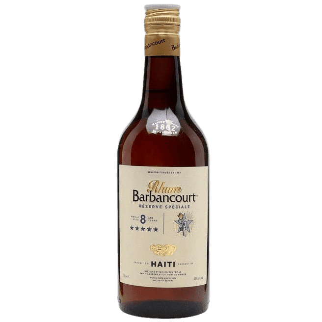 Rhum Barbancourt Aged Rum Three Star 4 Yr - 750ML 