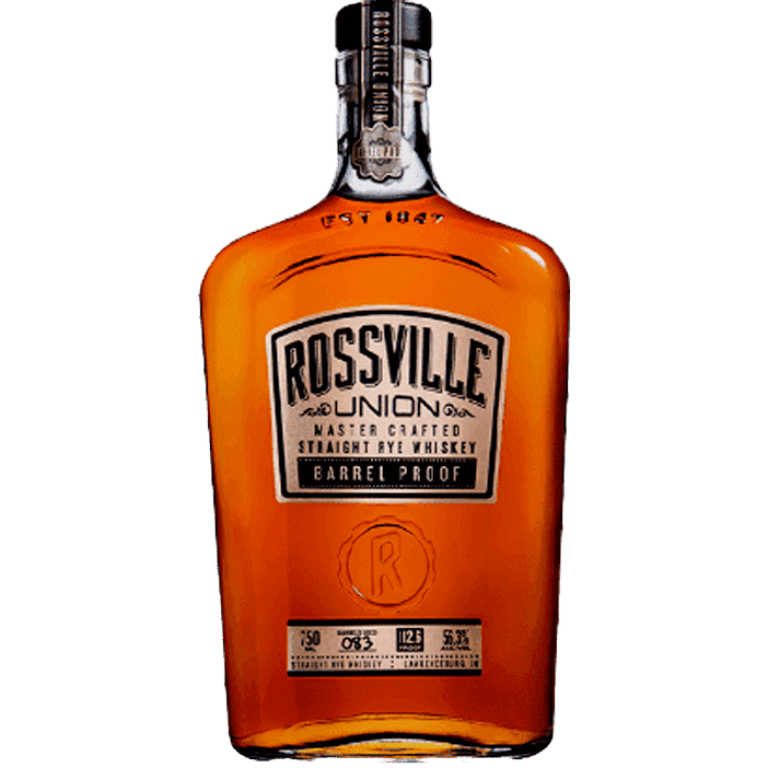 Rossville Union Barrel Proof Straight Rye Whiskey - 750ML 