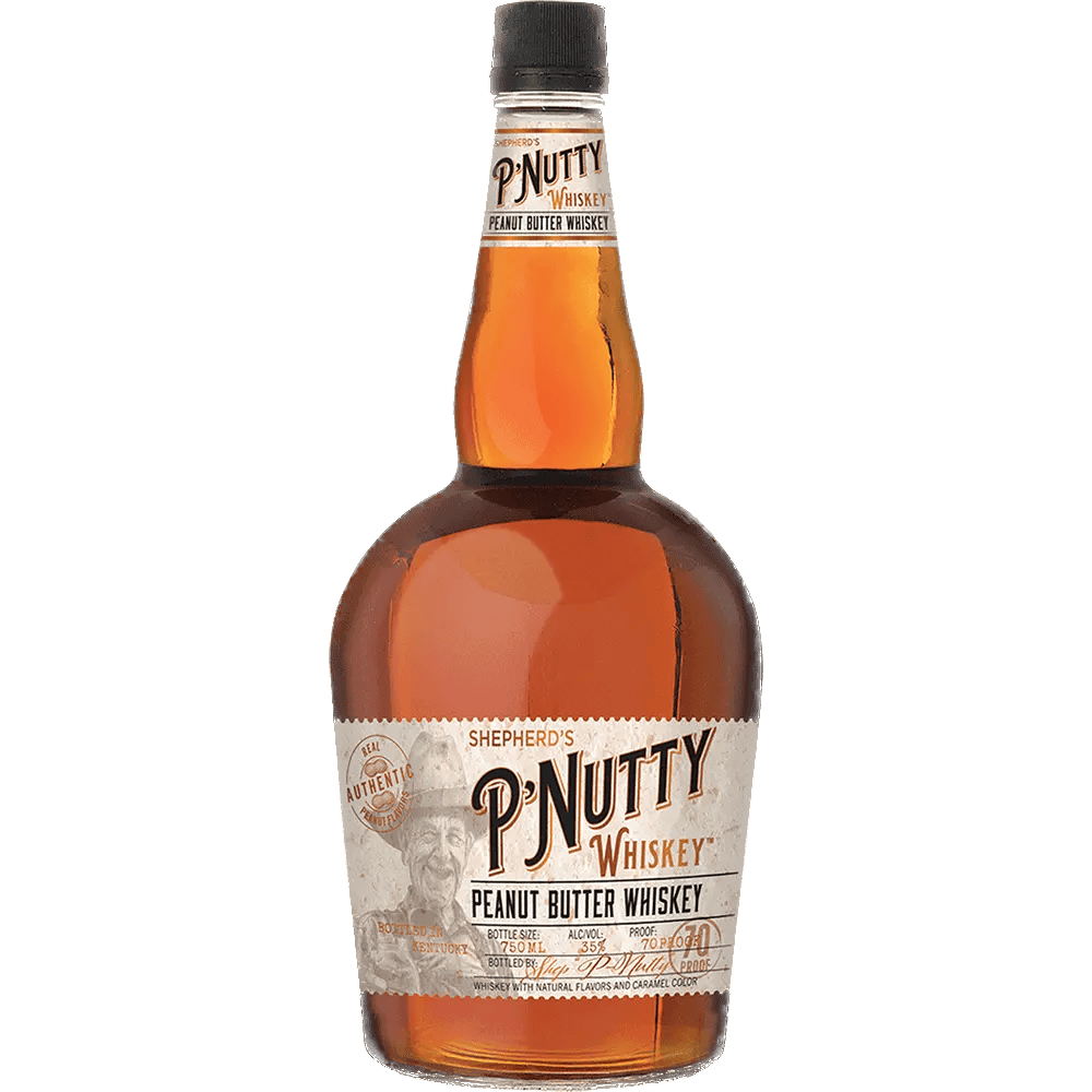 Shepherd's P'Nutty Peanut Butter Whiskey Real Liquor