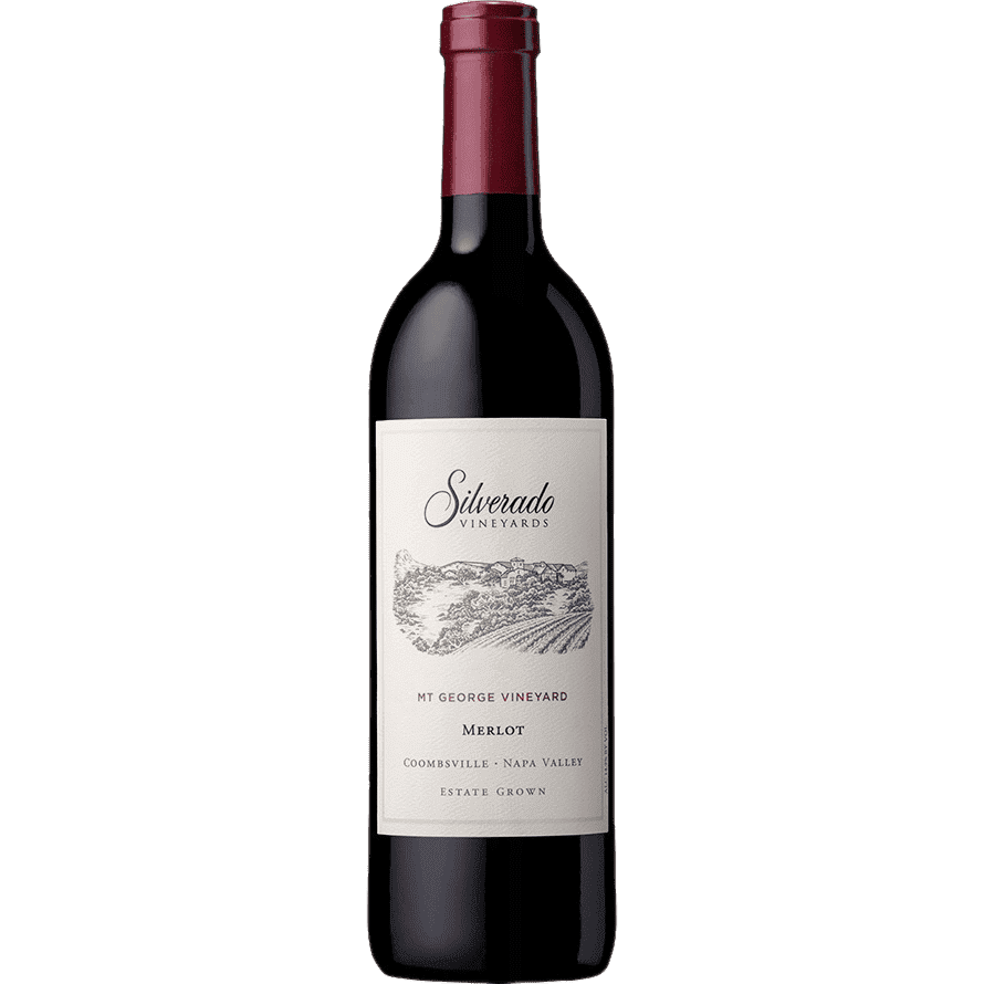 Silverado Vineyards Merlot Estate Grown Mt. George Vineyard Napa Valley - 750ML 