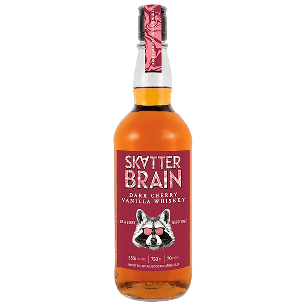 Skatterbrain Dark Cherry Vanilla Whiskey Real Liquor