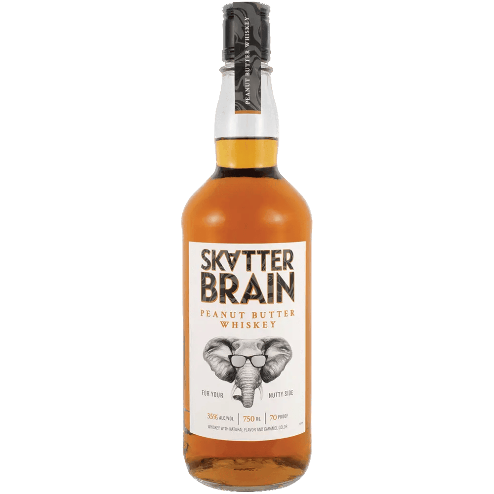 Skatterbrain Peanut Butter Whiskey Real Liquor