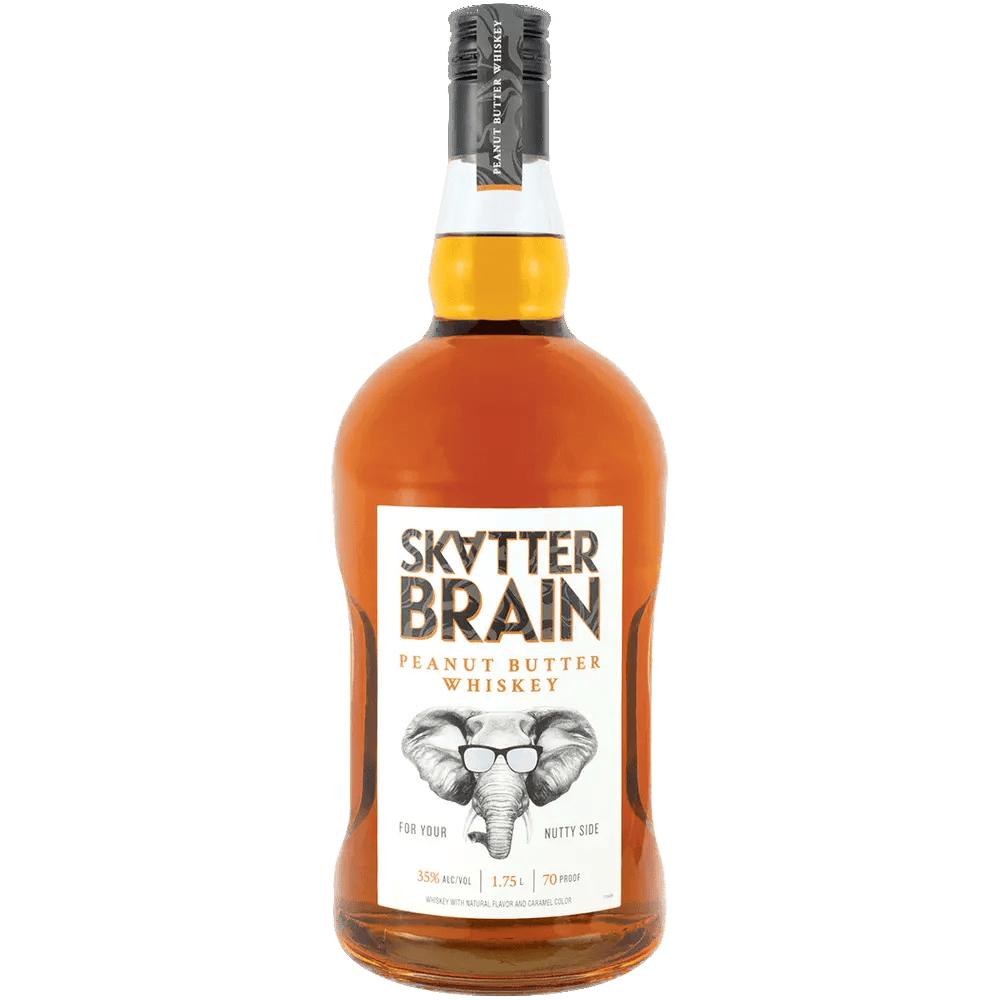 Skatterbrain Peanut Butter Whiskey Real Liquor