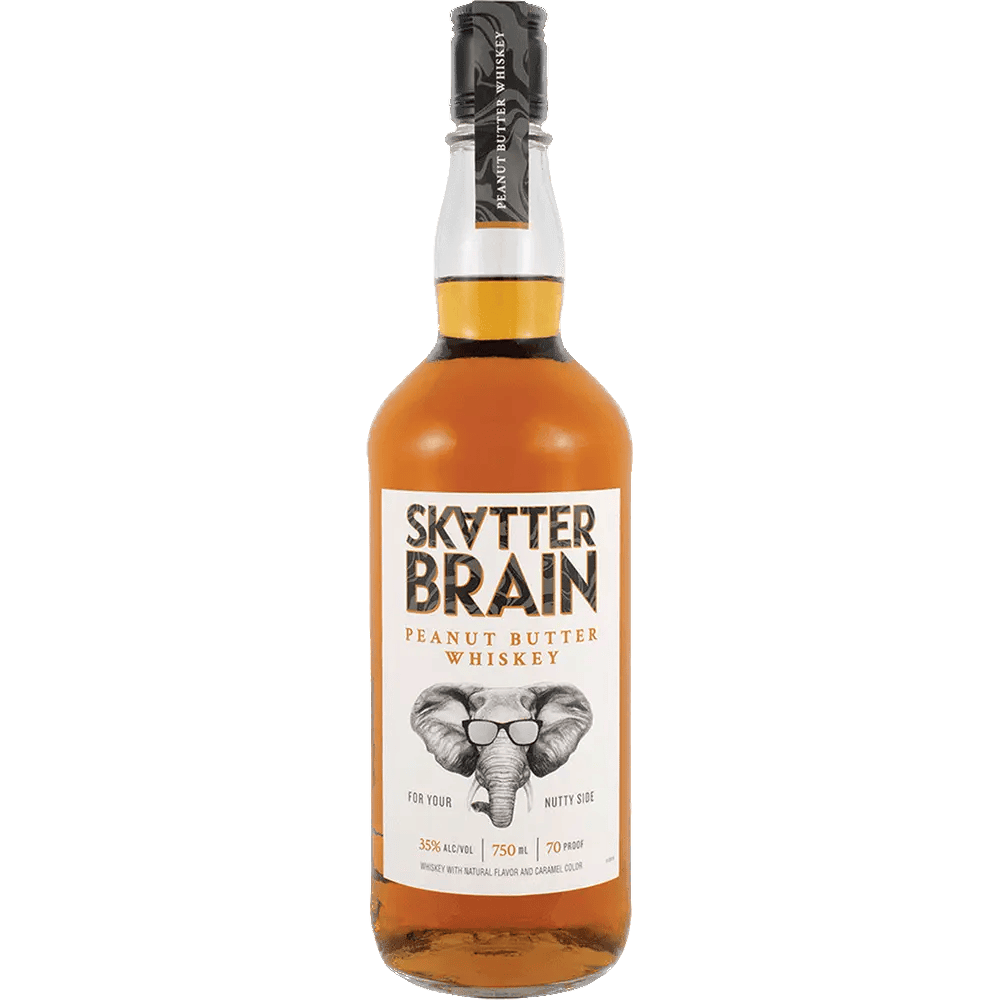 Skatterbrain Peanut Butter Whiskey Real Liquor