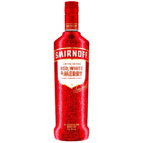 Smirnoff Red White & Merry Holiday Limited Edition Vodka - 750ML 