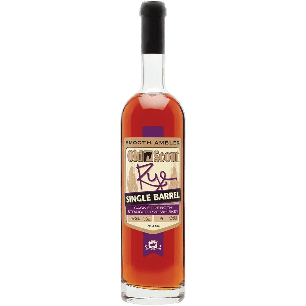 Smooth Ambler Old Scout Cask Strength Single Barrel Rye Real Liquor