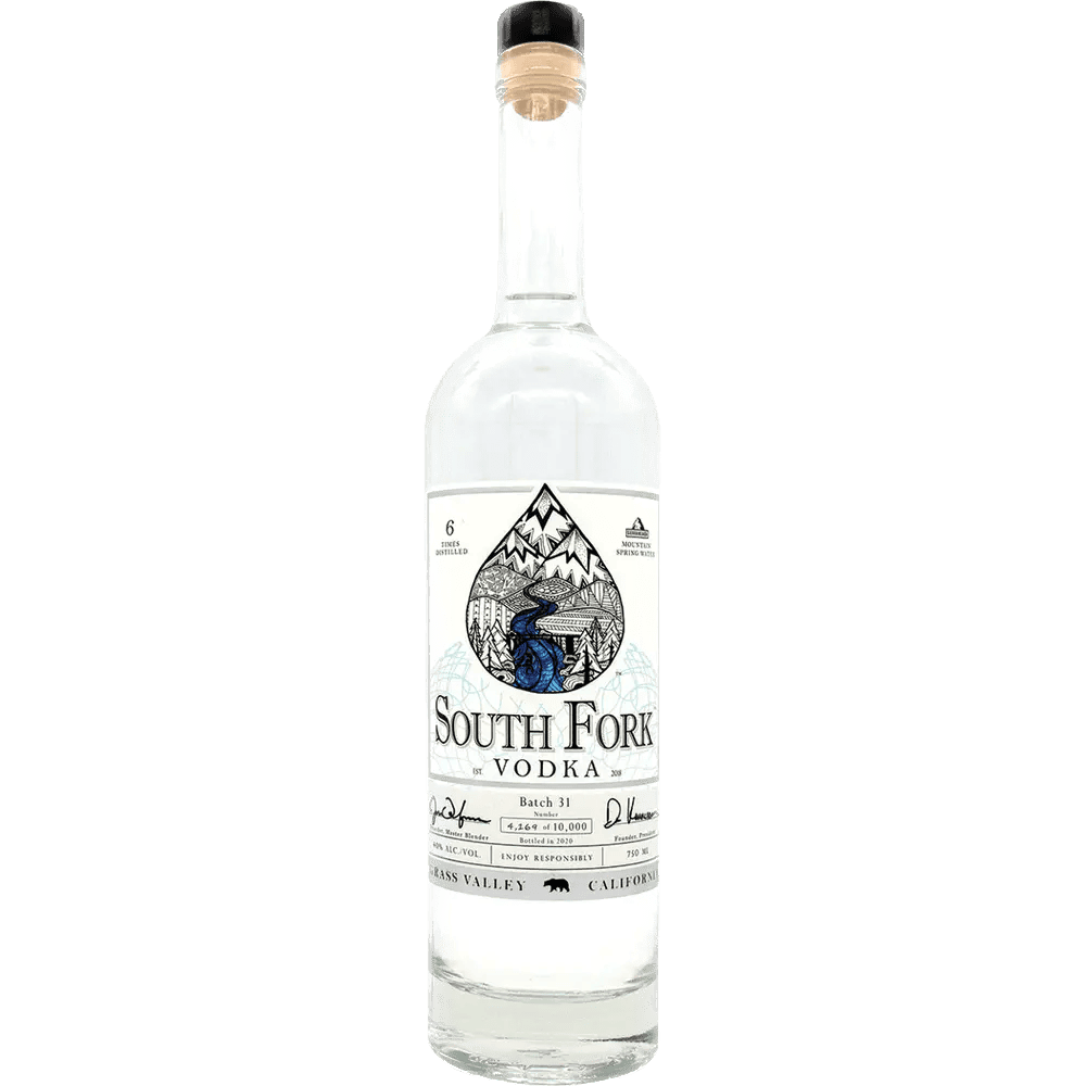 South Fork Vodka Real Liquor