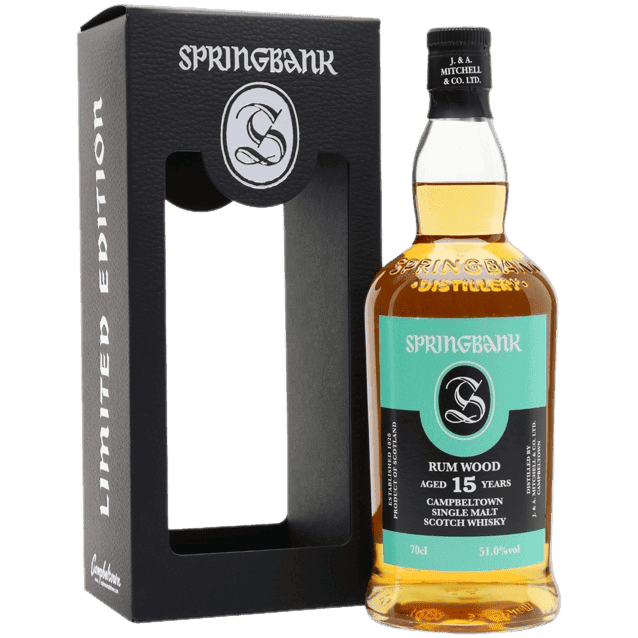 Springbank 15 Year Rum Cask Single Malt Scotch Whisky - 750ML 