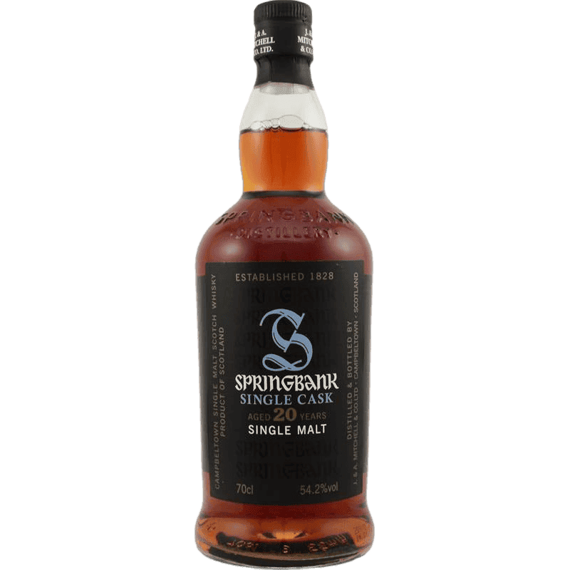 Springbank Single Cask 20 Year Old Scotch - 750ML 