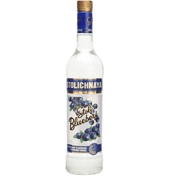 Stolichnaya Blueberi Flavored Premium Vodka - 750ML 