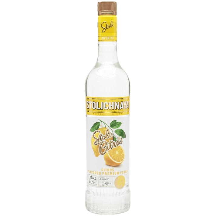 Stolichnaya Citros Flavored Premium Vodka - 750ML 