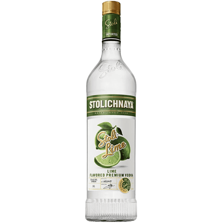 Stolichnaya Lime Flavored Premium Vodka - 750ML 