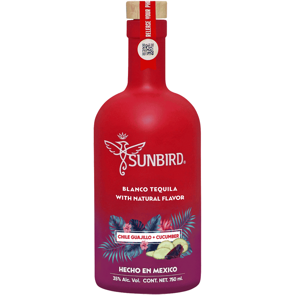 Sunbird Blanco Tequila Chile Guajillo + Cucumber - 750ML 