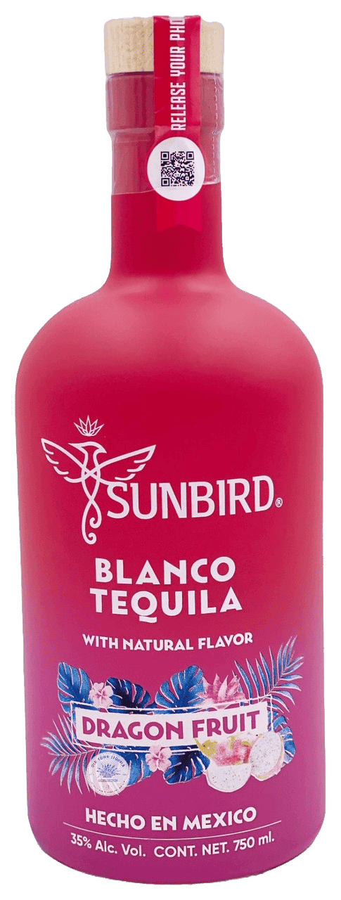 Sunbird Blanco Tequila Dragonfruit - 750ML 