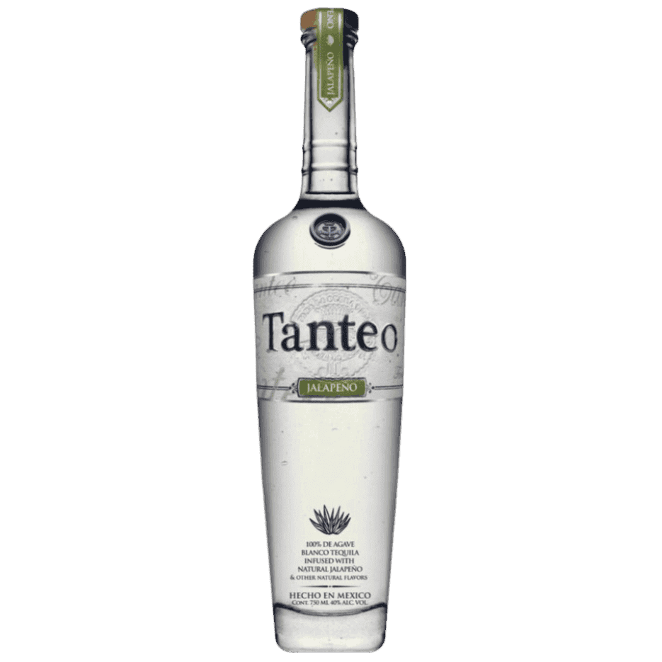 Tanteo Tequila Jalapeño Blanco Tequila 100% de Agave - 750ML 