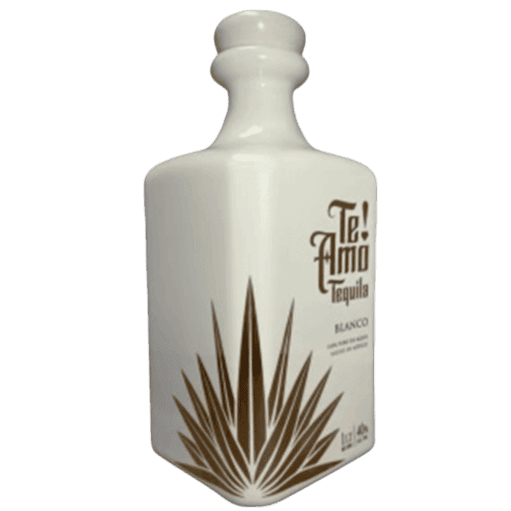 Te! Amo " Nom. 1459 " Ceramic Ultra Premium Blanco Tequila - 750ML 