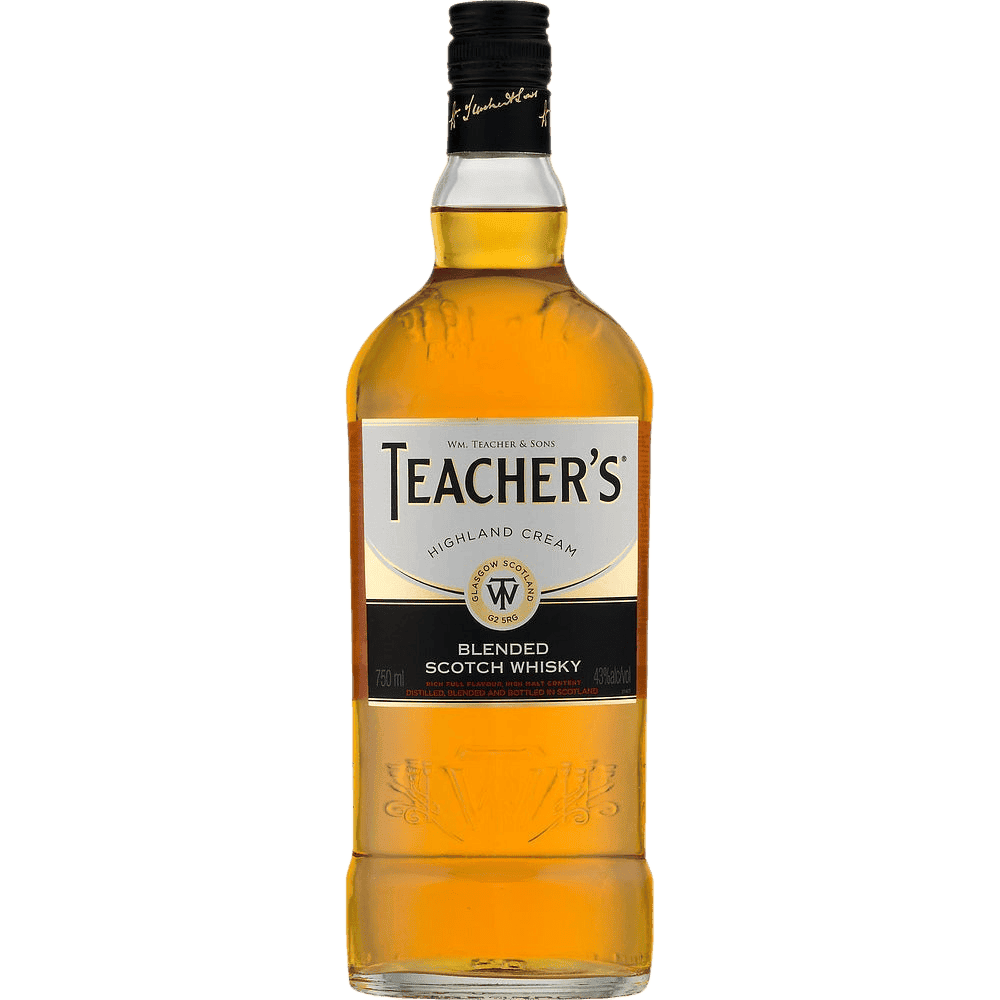 Teacher's Highland Cream Blended Scotch Whisky - 750ML 