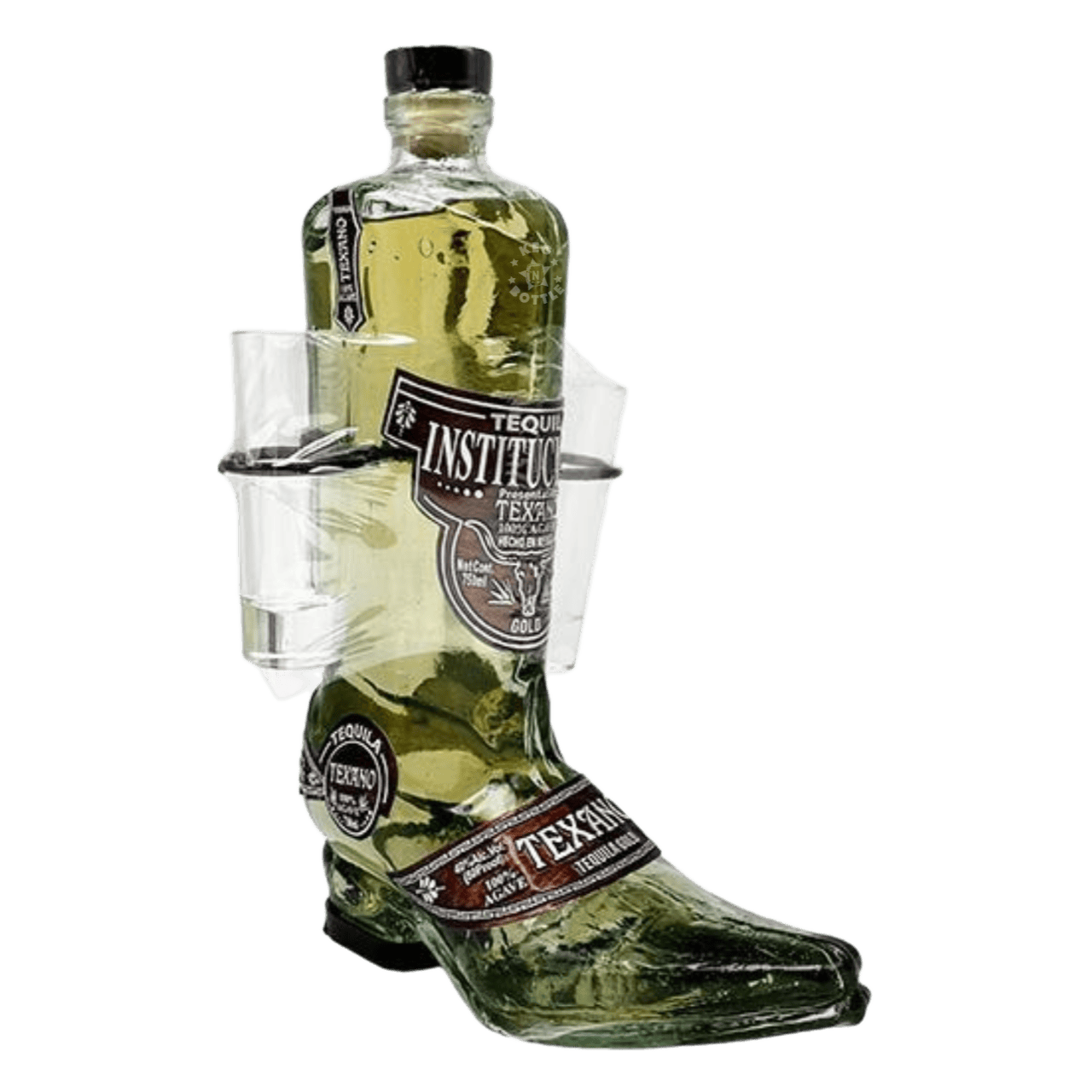 Texano Boot Shaped Gold Tequila - 750ML