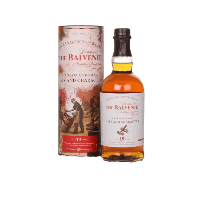 The Balvenie 19 Year Old A Revelation of Cask & Character Single Malt Scotch Whisky - 750ML 