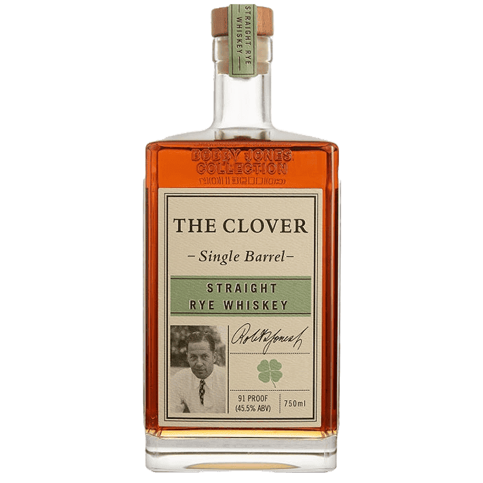 The Clover Whiskey 4 Years Old The Bobby Jones Collection Single Barrel Straight Rye  - 750MLWhiskey 