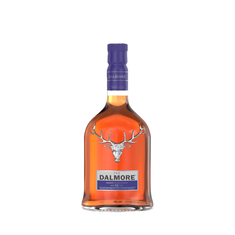 The Dalmore 12 Year Sherry Cask Select Single Malt Scotch Whisky - 750ML 