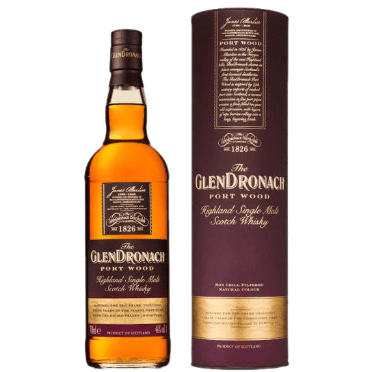 The GlenDronach 10 Year Old Portwood Finish Highland Single Malt Scotch Whisky - 750ML 