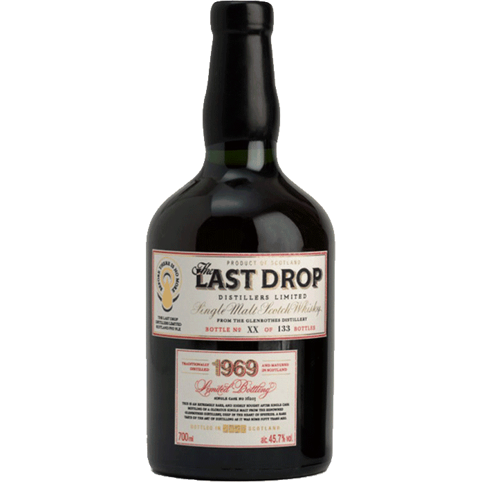 The Last Drop Distillers Glenrothes 1969 Single Malt Scotch Whisky - 750ML 