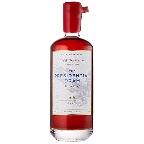 The Presidential Dram 8 Year Rye Whiskey - 750ML 