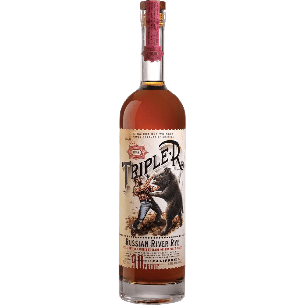 Triple R Russian River Rye Whiskey Real Liquor