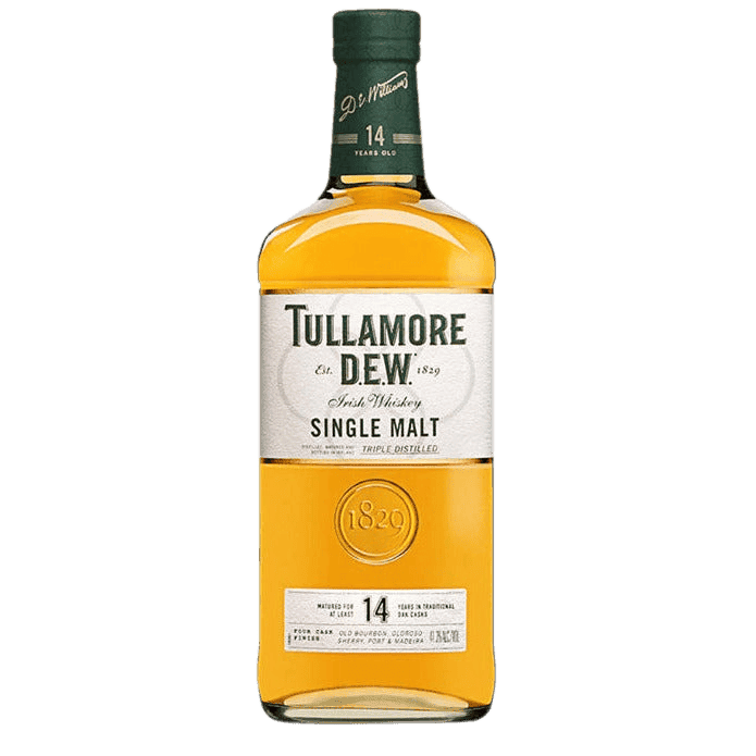 Tullamore D.E.W. 14 Year Old Single Malt Irish Whiskey - 750ML 