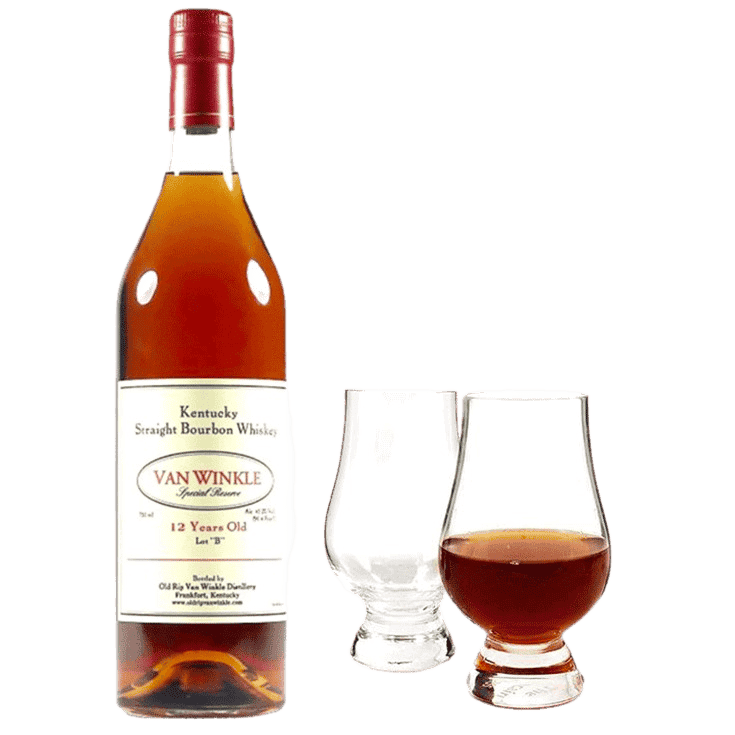 Van Winkle Special Reserve 12 Year Old Bourbon  with Glencairn Set Bundle - 750ML 