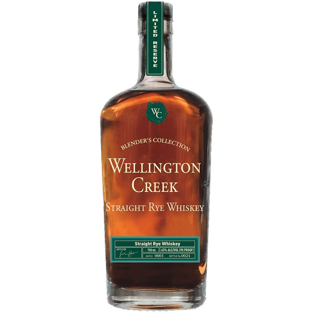 Wellington Creek Straight Rye Whiskey Real Liquor