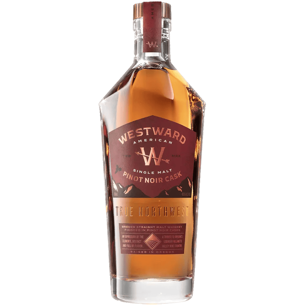 Westward American Single Malt Pinot Noir Cask Finish Whiskey Real Liquor