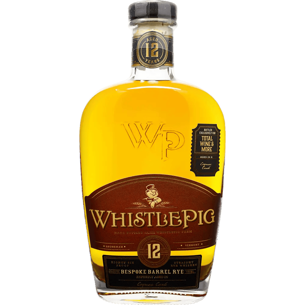 WhistlePig 12 Year Old World Rye Bespoke Blend Barrel Select Real Liquor