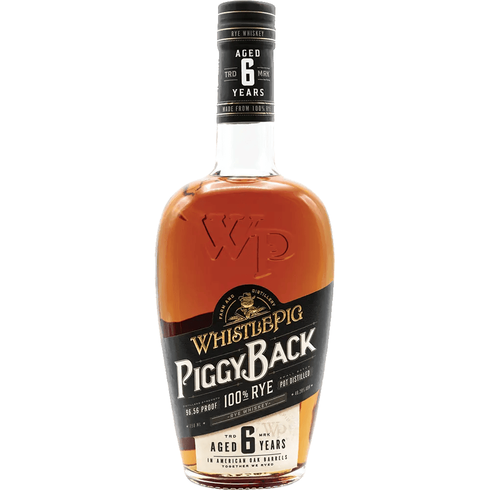 WhistlePig 6 Year PiggyBack Rye Real Liquor