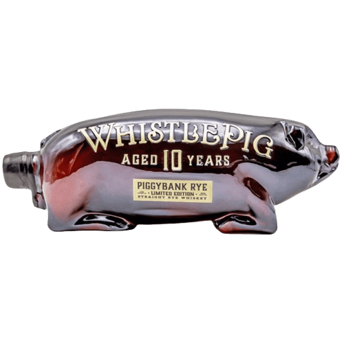 WhistlePig Limited Edition 10 Years Aged Piggybank Rye A Blend Of Straight Rye Whiskey - 750ML Rye