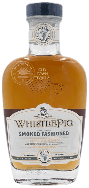 WhistlePig Smoked Fashioned Cocktail To-Go - 375ML Rye