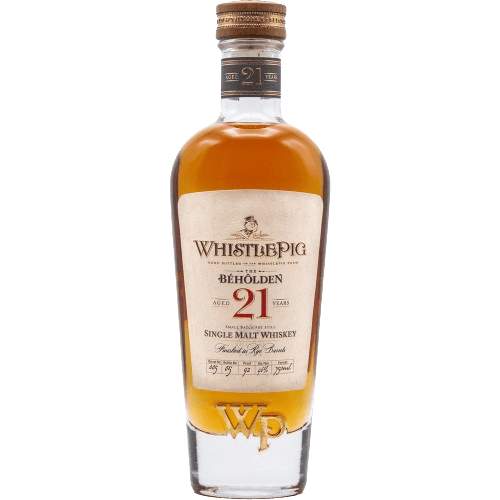 WhistlePig The Béhôlden 21 Year Single Malt Whiskey - 750ML Rye