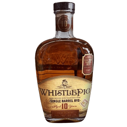 Whistlepig 10-year San Diego Barrel Boys Single Barrel Rye Whiskey 16-year #95631 - 750ML 