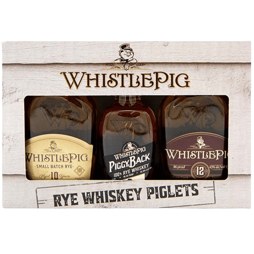 Whistlepig "Rye Whiskey Piglets" Flight Gift Set - 750ML 