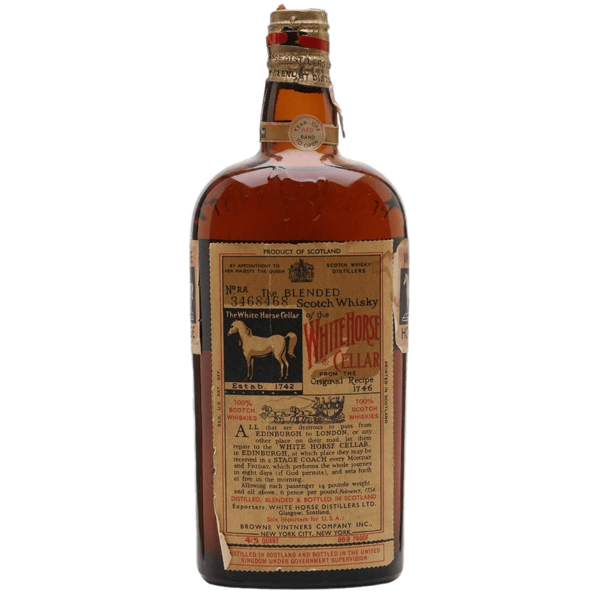 White Horse Spring Cap Blended Scotch - 750ML 