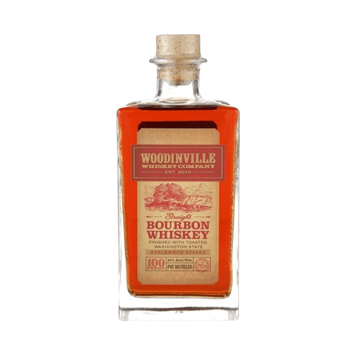 Woodinville Applewood Staves Bourbon Whiskey - 750ML Bourbon