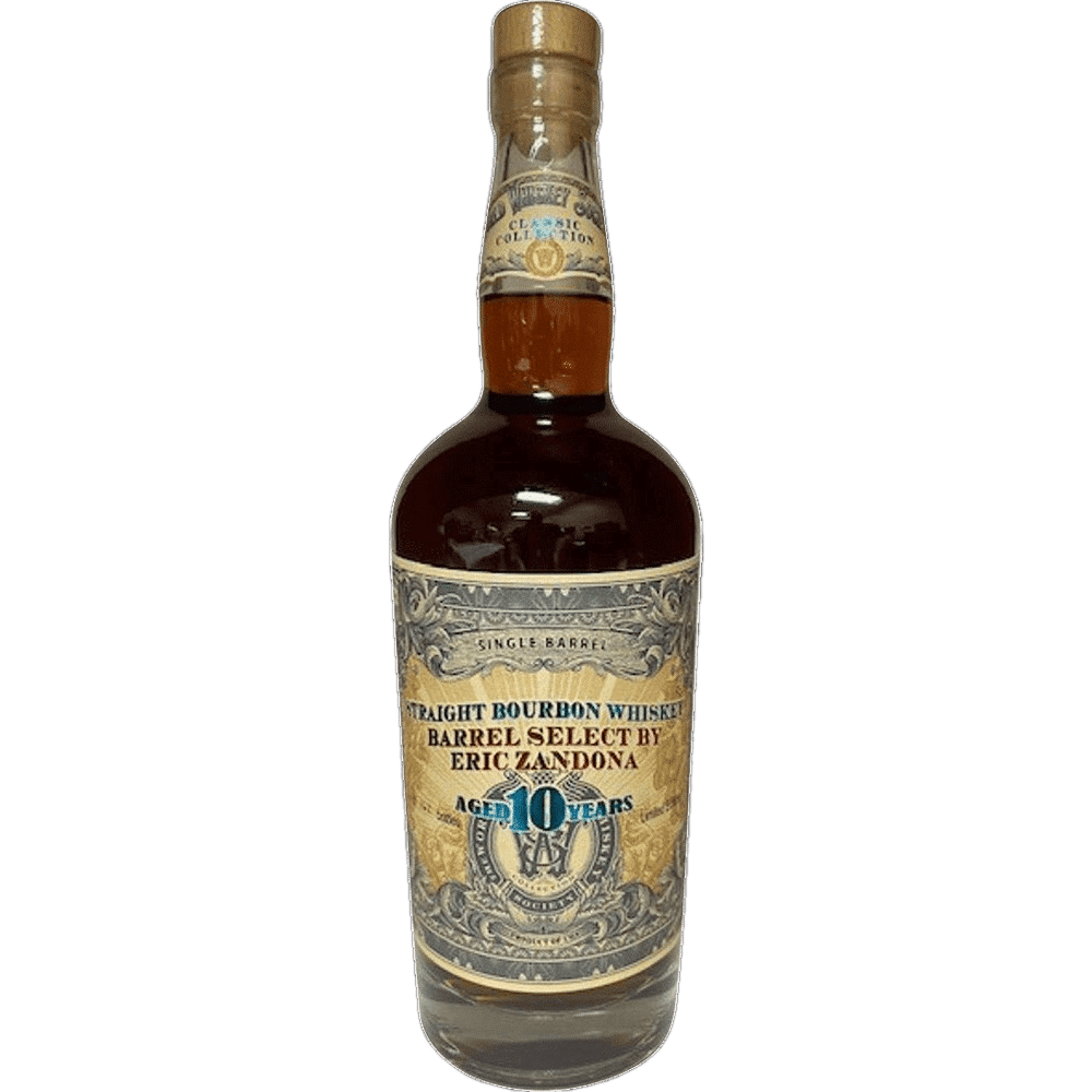 World Whiskey Society Classic Collection 10 Year Single Barrel Straight Bourbon Barrel Select by Eric Zandona - 750ML Bourbon