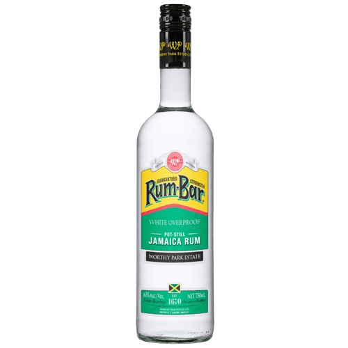 Worthy Park Rum-Bar Overproof White Rum - 750ML Rum