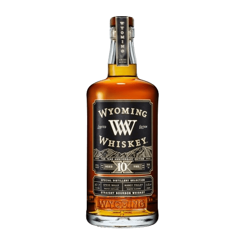 Wyoming Whiskey 10 Years Anniversary Edition Straight Bourbon Whiskey - 750ML Bourbon