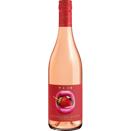 Y & Co Rose Wine Strawberry Hustle California - 750ML Rose