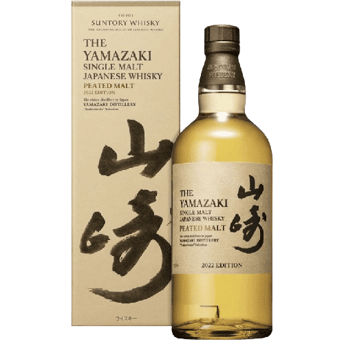 Yamazaki Peated Malt 2022 Edition Japanese Single Malt Whisky - 750ML Japanese whiskey