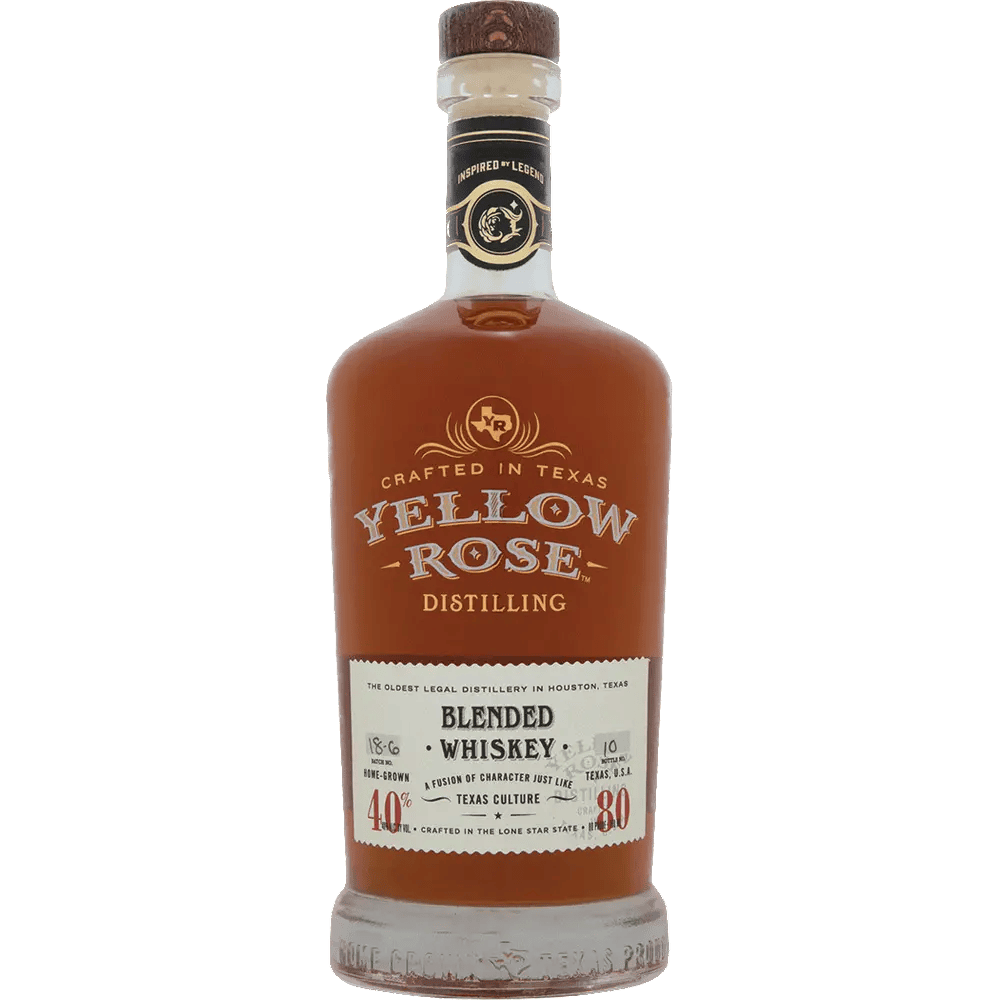 Yellow Rose Blended Whiskey Real Liquor