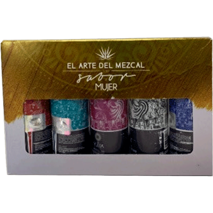 Yulia Mezcal Espadin 5-50ml Bottle Gift Pack - 50ML Tequila